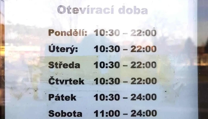 Restaurant Mlada Menu - Višňová 553