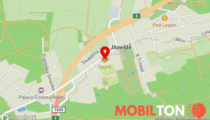 mapa Restovna | Restaurace| Penzion | Jíloviště Restaurace, Hotel v Pražská 260
