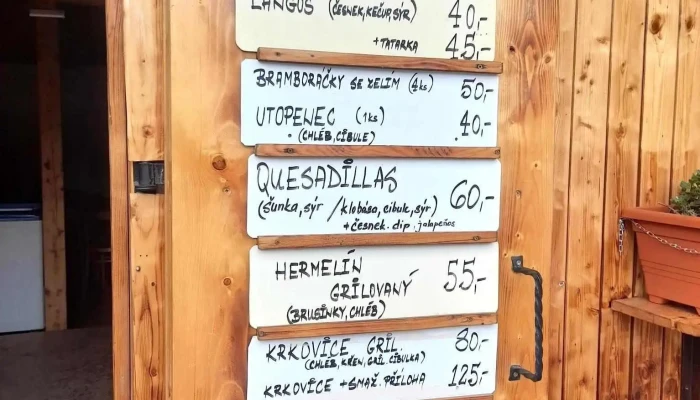 Roubenka -  Menu - Masarykovy Sady 1470