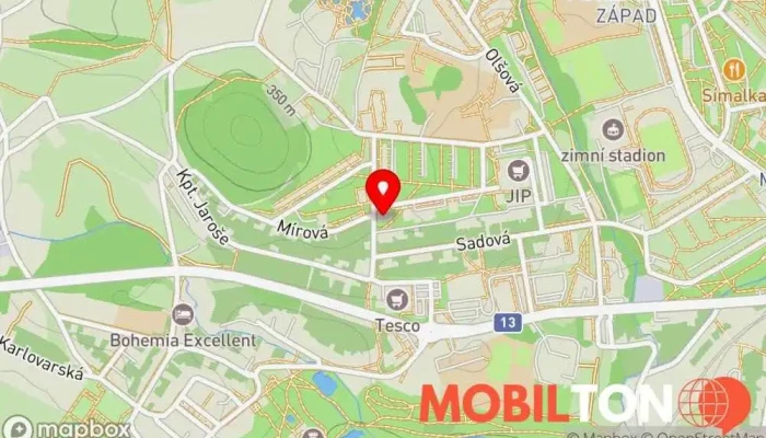 mapa Royal Kebab Klášterec nad Ohří Rychlé občerstvení v 1 Klášterec nad Ohří-Klášterec nad Ohří 1 CZ, Budovatelská 645