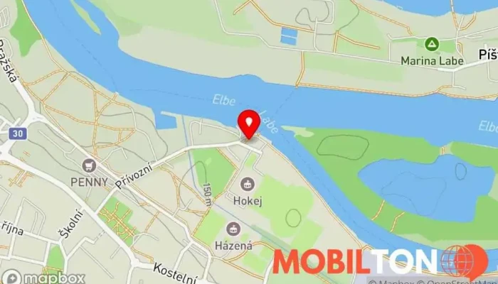 mapa Rozhledna Lovosice Vyhlídka v 
