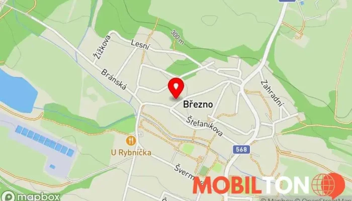 mapa Rozvoz Jídel Rozvoz jídla v Štefanikova 186