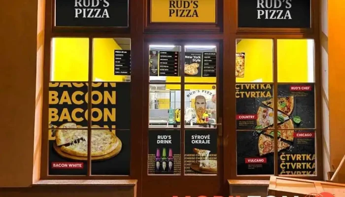 Ruds Pizza Menu - Pivovarská
