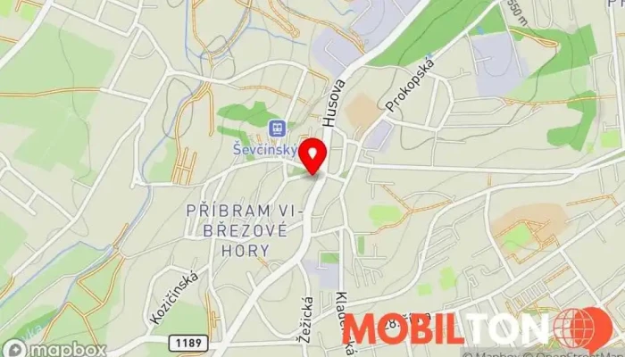mapa Rybárna Na Březákách Prodejna ryb, Obchod s kořením, Suši s sebou, Vinotéka v Březové Hory