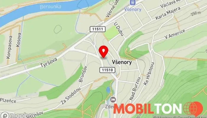 mapa RYCHTA Bistro v Květoslava Mašity 216