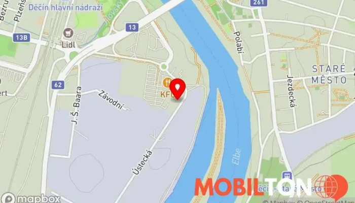 mapa S-centrum Děčín Hotel, Bowling / Kuželky, Masáže, Restaurace, Sauna, Sportovní komplex, Wellness centrum v Rozbělesy