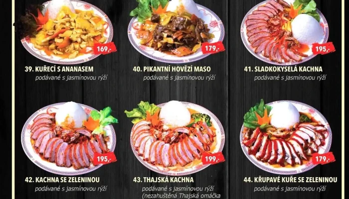 Sakyo Sushi Asian Cuisine Menu - Přílepská 1354