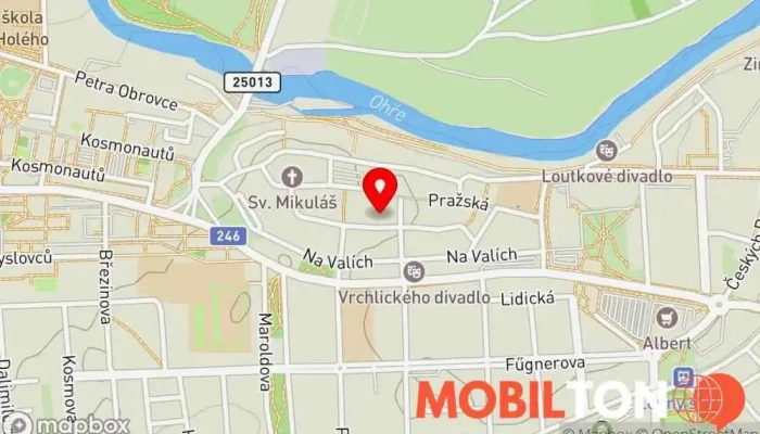 mapa Šálek u Jakuba Kavárna v Česká 2633 440 01