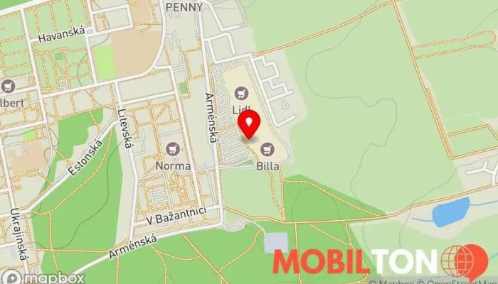 mapa Saporito PIZZA Pizzerie v Kročehlavy