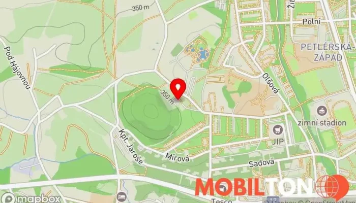 mapa Satanka Hospoda v U Koupaliště 621