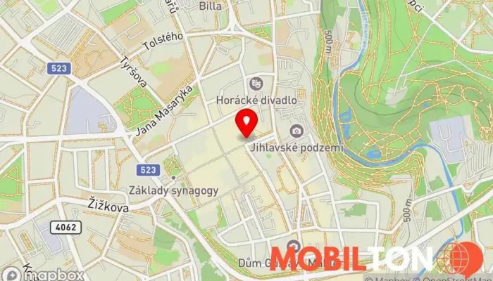 mapa Selský bufet Bufetová restaurace, Restaurace v Masarykovo Nám. 1319