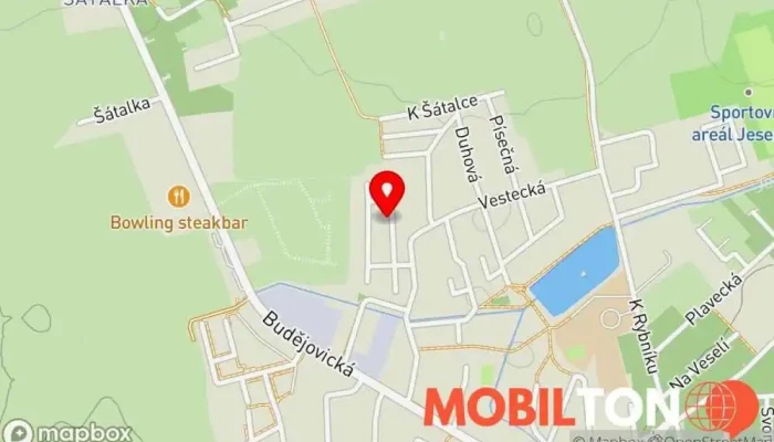 mapa Servis Jesenice Opravna mobilních telefonů, Opravy počítačů, Elektrotechnik v Mezi Domy 751