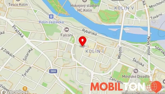 mapa Servis mobilů a tabletů - MobilCare Kolín Opravna mobilních telefonů v Kolín I