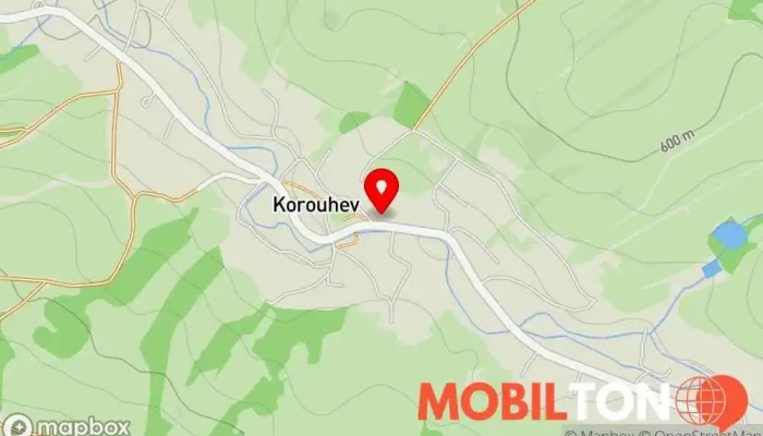 mapa Servis mobilů, PC, notebooků a elektrotechniky Korouhev Opravna elektroniky, Opravy počítačů, Opravna mobilních telefonů, Opravna televizorů v Korouhev 3, Pod Kostelem
