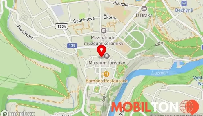 mapa Servis počítačů, mobilů a elektroniky Opravna elektroniky v Široká 25