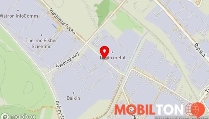 mapa ServisCare a.s. Opravna mobilních telefonů v Slatina