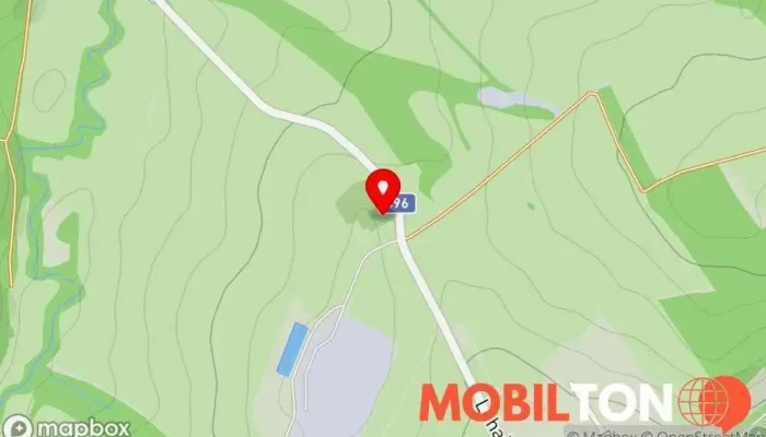 mapa Sezonní bistro Na Kopci Bistro v Luhačovická 384