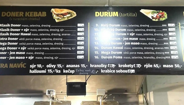 Sfaxiano Kebab Litomerice Menu - 5. Května 140/10