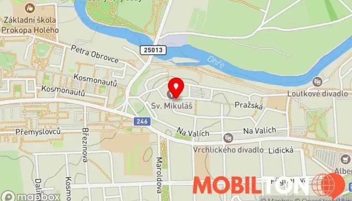 mapa Skáld Coffee Kavárna v Beneše z Loun 134