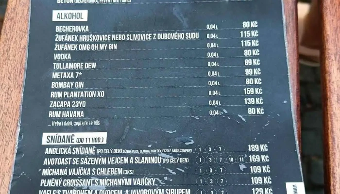 Skoda Nezajit Menu - Staroměstské Nám. 87/8
