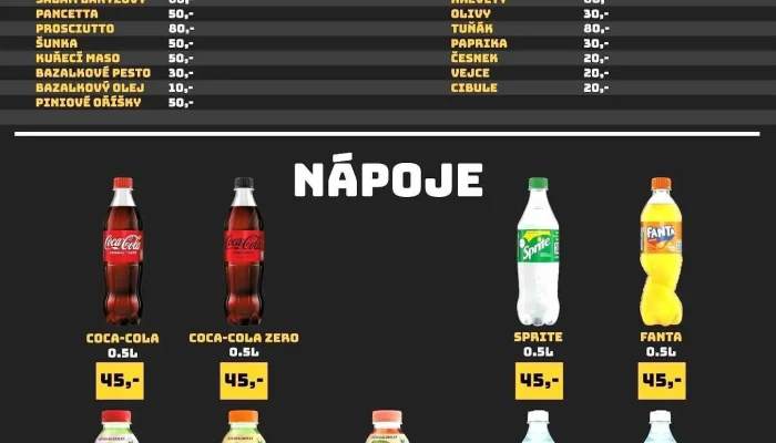 Slice Of Italy -    Kladno Menu - Vodárenská 2380, Kročehlavy 272 01