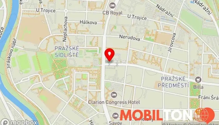 mapa Smarty.cz - IGY Centrum Prodej mobilních telefonů, Prodejna počítačového příslušenství, Opravna mobilních telefonů, Prodej počítačových her v IGY Centrum, Pražská tř. 1247/24