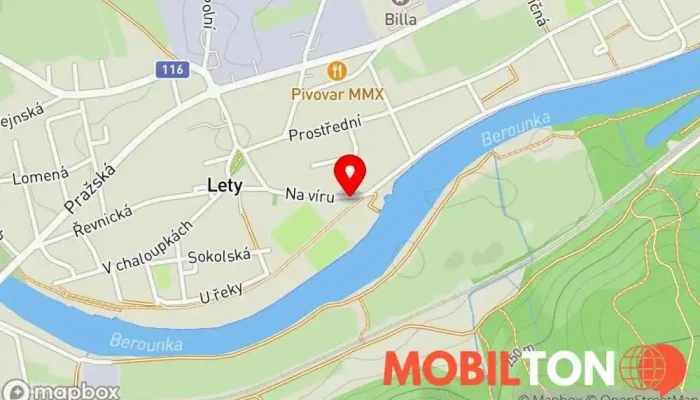 mapa Srub U Kocoura Hospoda, Bar a gril, Rychlé občerstvení, Hamburgerová restaurace, Pizza do ruky v Lety-Dobřichovice