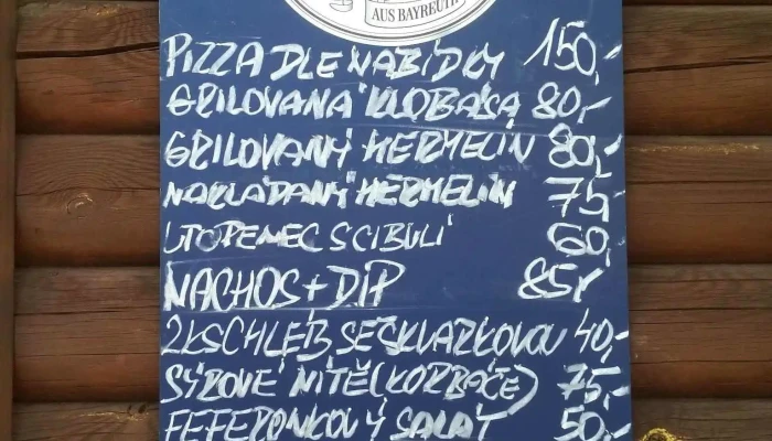 Srub U Kocoura -  Menu - Lety-dobřichovice