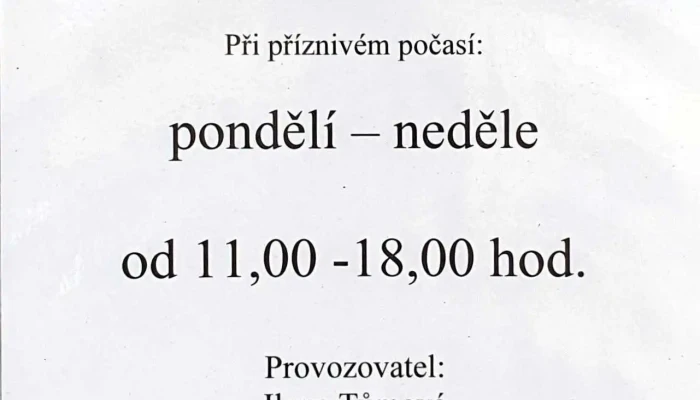 Stanek U Tesca Menu - 1. Máje 1043