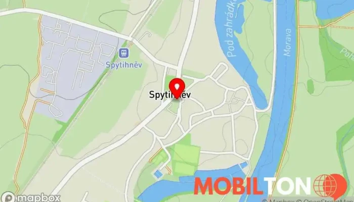 mapa Stará Hospoda Restaurace, Hospoda v Spytihněv