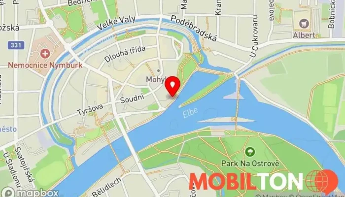 mapa Stará rybárna Rychlé občerstvení, Stánek s kávou v Stará Rybárna, Na Přístavě