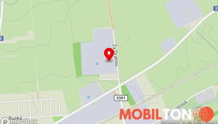 mapa Staročeská kuchyně Restaurace v Liblice