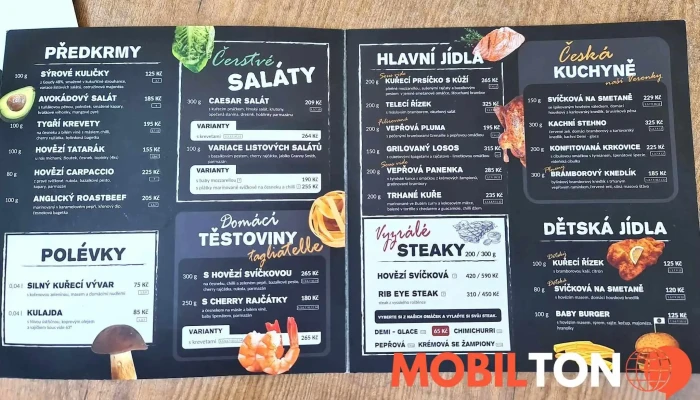 Stechovicky Majak Menu - Na Peškově 218