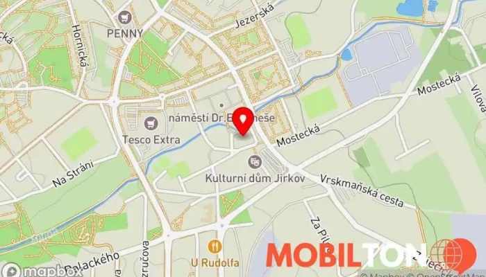 mapa STORIES RESTOBAR Restaurace v Kostelní 40