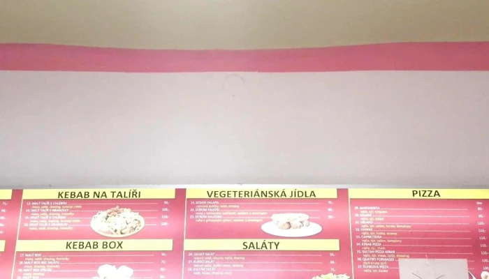 Sultan Doner Pizza Kebab -  Katalog - Vašatova 1398