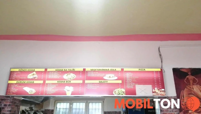 Sultan Doner Pizza Kebab -  Menu - Vašatova 1398