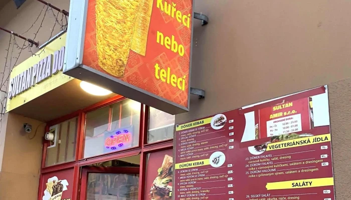 Sultan Pizza Doner Kebab Cz -  Oteviraci Doba - Vašatova 1458