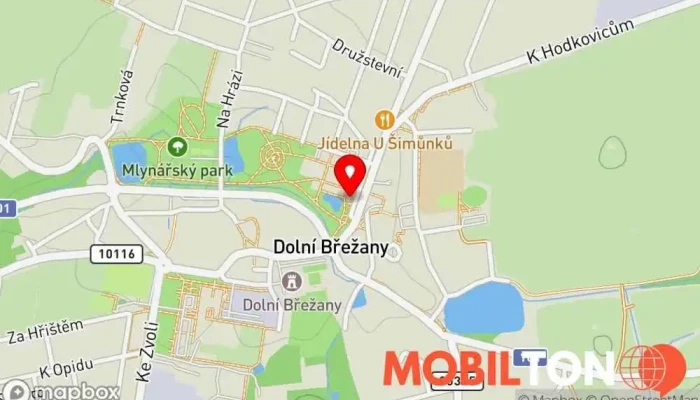 mapa Sushi Corso Asijská restaurace, Suši restaurace, Suši s sebou v Nám. Na Sádkách 701