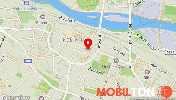 mapa Sushi for you Suši restaurace, Bar, Rozvoz jídla v Kolín I