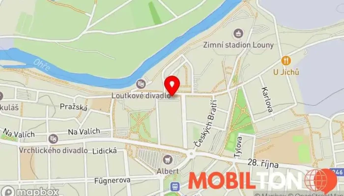 mapa Svačinka Restaurace v Husova 2515