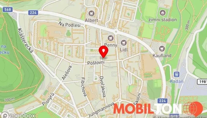 mapa Švejk Pivnice U Věžičky Restaurace v Poštovní 741