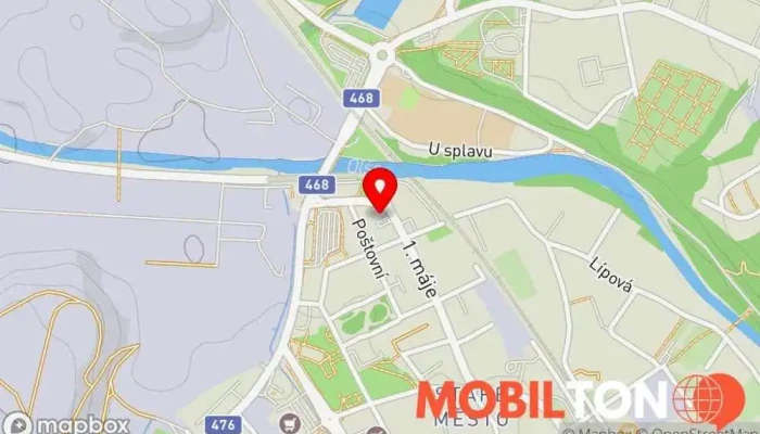 mapa Svět iPhonu Prodej mobilních telefonů, Prodejna příslušenství k mobilním telefonům, Prodej výpočetní techniky, Prodejna v 1. máje 539