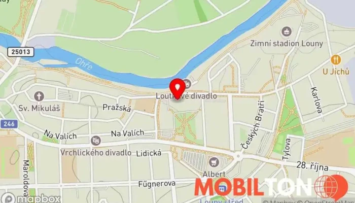 mapa Sytá rodina Bistro v Husova 1/2965