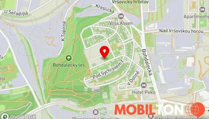 mapa TechMachanic s.r.o Opravna mobilních telefonů, Service establishment v 