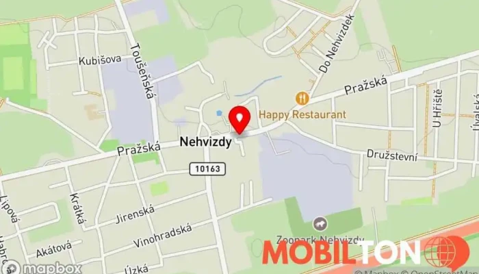 mapa The Hamdi's Kebab / Bistro - Nehvizdy Rychlé občerstvení v Pražská 8