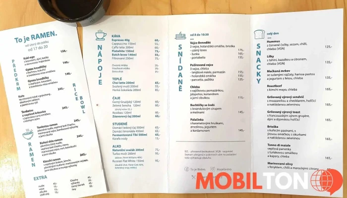 To Je Bistro -  Menu - Pražská Tř. 322/4