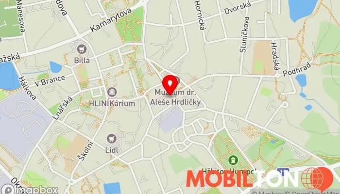 mapa TURBO PIZZA Humpolec Pizzerie, Restaurace v Horní nám. 4