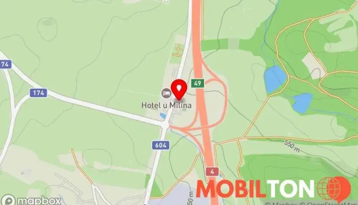 mapa U Čápa-jídelna Restaurace v 