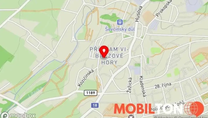 mapa U modré kočky Galerie - Café Restaurace v Březové Hory