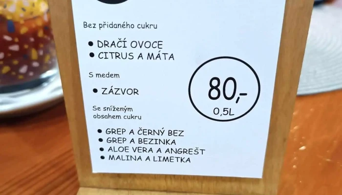 U Modre Kocky Galerie   Cafe Menu - Březové Hory